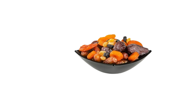 benefits harms dried fruits mix dried fruits plate white_165541 587 removebg preview